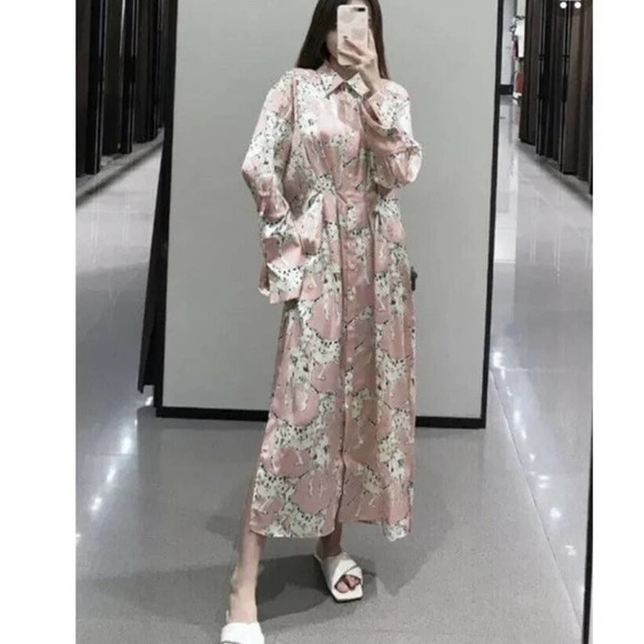 ZARA DALMATIAN DOG PRINTED LONG SHIRT - Picture 7 of 13